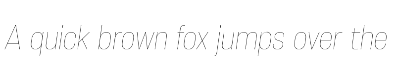 Preview of FONTSPRING DEMO - Molde SemiCondensed-Thin Italic font