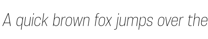 Preview of FONTSPRING DEMO - Molde SemiCondensed-UltraLight Italic font