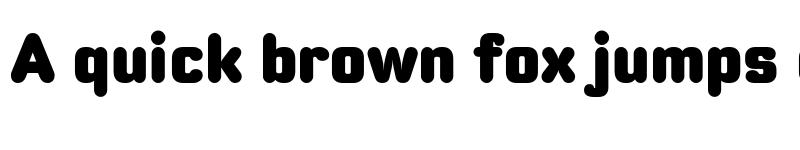 Preview of FONTSPRING DEMO - Moldr Black Regular font