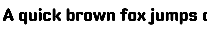 Preview of FONTSPRING DEMO - Moldr Extra Bold Regular font