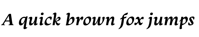 Preview of FONTSPRING DEMO - Monarcha SemiBold Italic font