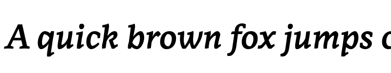 Preview of FONTSPRING DEMO - Monark Medium Italic font