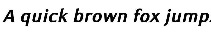 Preview of FONTSPRING DEMO - Monem Bold Italic font