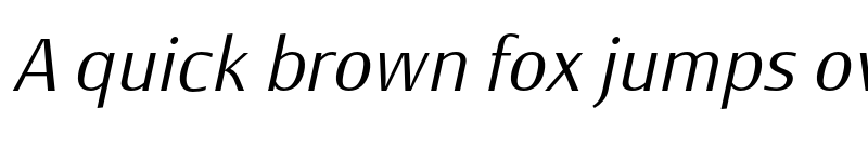 Preview of FONTSPRING DEMO - Monem Italic font