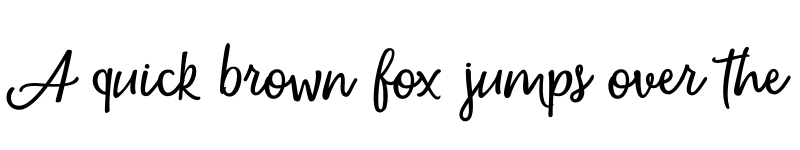 Preview of FONTSPRING DEMO - Money Penny Script Regular font