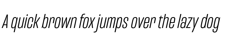 Preview of FONTSPRING DEMO - Mongoose Light Italic font