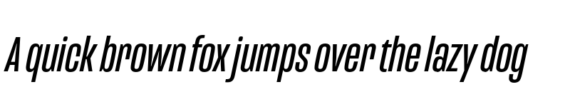 Preview of FONTSPRING DEMO - Mongoose Regular Italic font