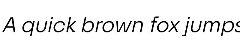 Preview of FONTSPRING DEMO - Monolight italic Regular font