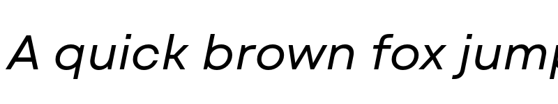 Preview of FONTSPRING DEMO - Mont Blanc Italic font