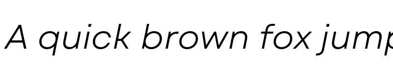 Preview of FONTSPRING DEMO - Mont Blanc Light Italic font