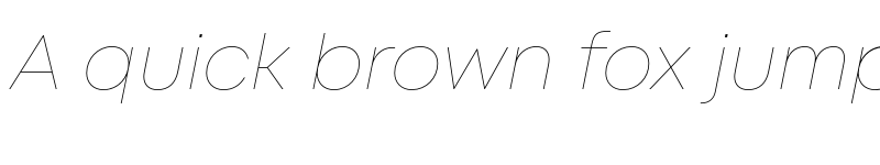 Preview of FONTSPRING DEMO - Mont Hairline Italic Regular font