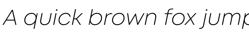 Preview of FONTSPRING DEMO - Mont Light Italic Regular font