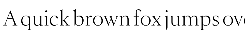 Preview of FONTSPRING DEMO - Montaigne Extralight Regular font