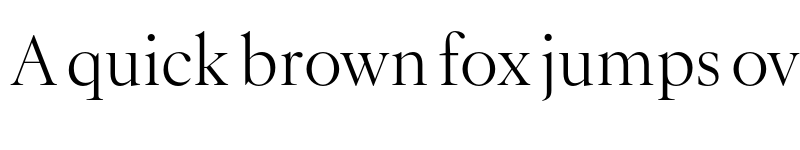 Preview of FONTSPRING DEMO - Montaigne Light Regular font