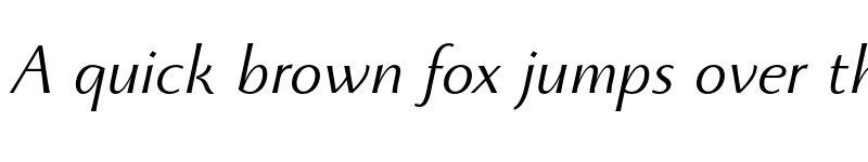 Preview of FONTSPRING DEMO - Monterchi Book Italic font