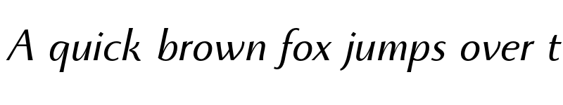 Preview of FONTSPRING DEMO - Monterchi Italic font