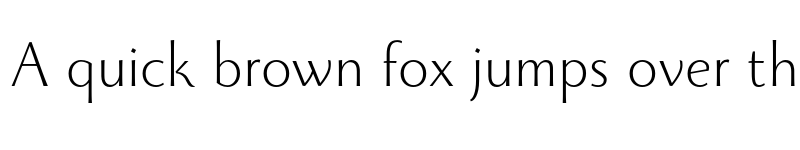 Preview of FONTSPRING DEMO - Monterchi Light Regular font