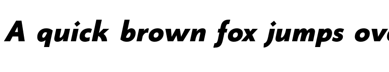 Preview of FONTSPRING DEMO - Monterchi Sans Extrabold Italic font