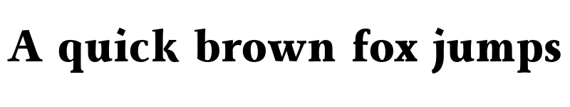 Preview of FONTSPRING DEMO - Monterchi Serif Extrabold Regular font