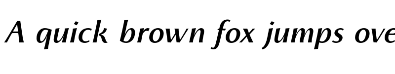 Preview of FONTSPRING DEMO - Monterchi Text Bold Italic font