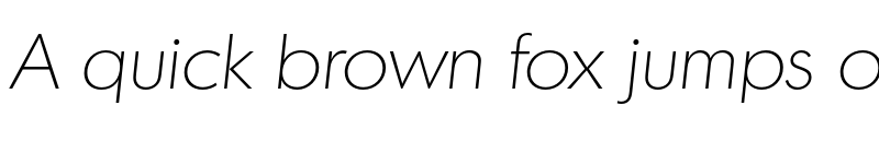 Preview of FONTSPRING DEMO - Montreal Serial Xlight Italic font