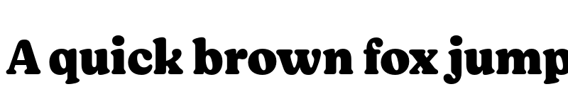 Preview of FONTSPRING DEMO - Moranga Black Regular font