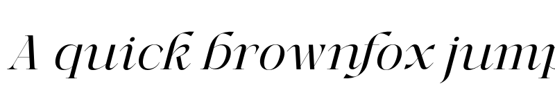 Preview of FONTSPRING DEMO - More Light Italic font