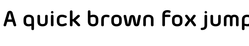 Preview of FONTSPRING DEMO - Morebi Rounded Bold font