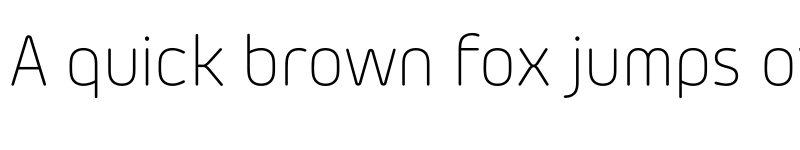 Preview of FONTSPRING DEMO - Morebi Rounded Light Regular font