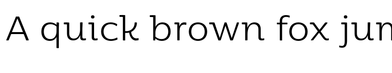 Preview of FONTSPRING DEMO - Moreno Light Light font