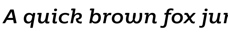 Preview of FONTSPRING DEMO - Moreno Medium Italic Medium Italic font