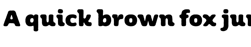 Preview of FONTSPRING DEMO - Moreno Rough 02 Black Black font