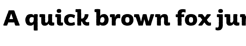 Preview of FONTSPRING DEMO - Moreno Rough Bold Bold font