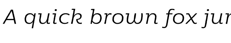 Preview of FONTSPRING DEMO - Moreno Rough Light Italic Light Italic font