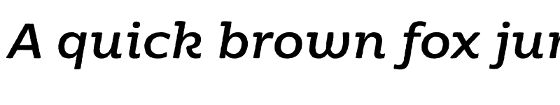Preview of FONTSPRING DEMO - Moreno Rough Medium Italic Medium Italic font