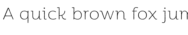 Preview of FONTSPRING DEMO - Moreno Rough XThin XThin font