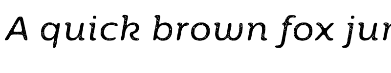 Preview of FONTSPRING DEMO - Moreno Rust 02 Regular Italic Regular Italic font