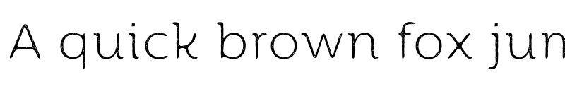 Preview of FONTSPRING DEMO - Moreno Rust 02 Thin Thin font