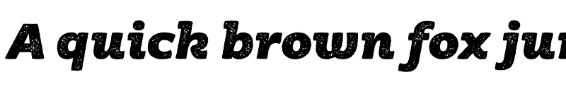 Preview of FONTSPRING DEMO - Moreno Rust Black Italic font