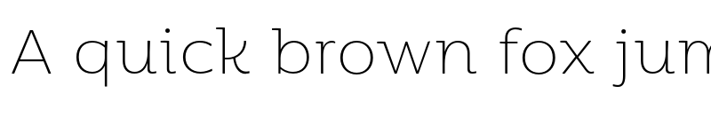 Preview of FONTSPRING DEMO - Moreno XThin XThin font