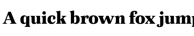 Preview of FONTSPRING DEMO - Morison Extrabold Regular font