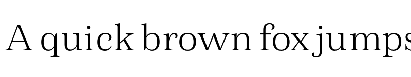 Preview of FONTSPRING DEMO - Morison Light Regular font