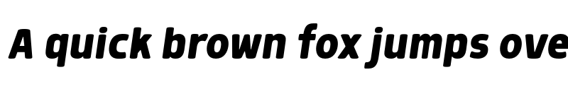 Preview of FONTSPRING DEMO - Morl Bold Italic font