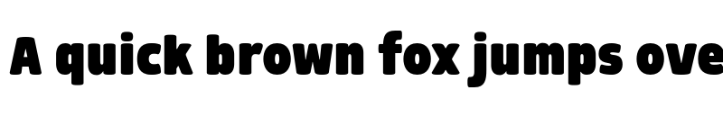 Preview of FONTSPRING DEMO - Morl ExtraBlack Regular font