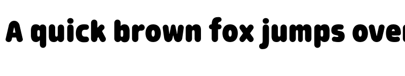 Preview of FONTSPRING DEMO - Morl Rounded Black Regular font