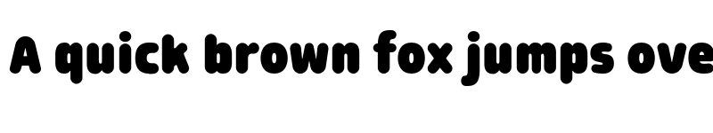 Preview of FONTSPRING DEMO - Morl Rounded ExtraBlack Regular font