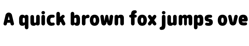 Preview of FONTSPRING DEMO - Morl Rounded ExtraBold Regular font