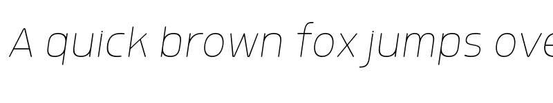 Preview of FONTSPRING DEMO - Morl Rounded Thin Italic font