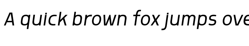 Preview of FONTSPRING DEMO - Morl Sans Light Italic font