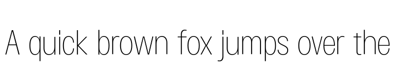 Preview of FONTSPRING DEMO - Morton Extra Light Regular font